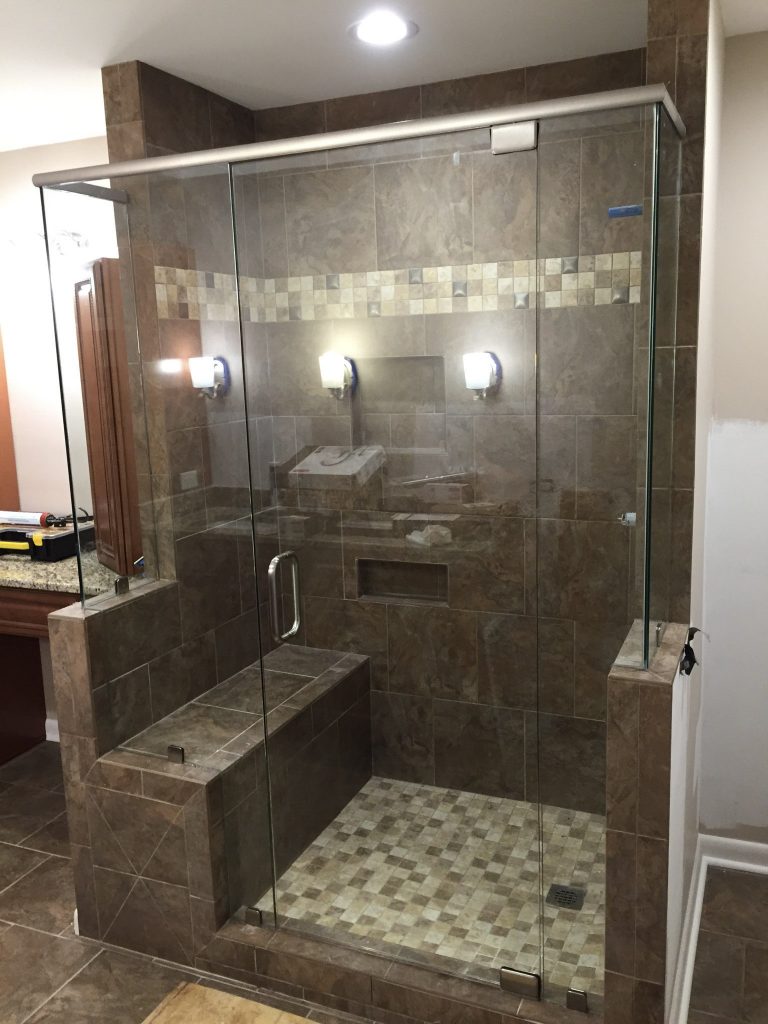Semi Frameless Shower Enclosure