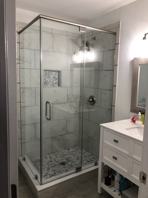 Semi Frameless Shower Enclosure
