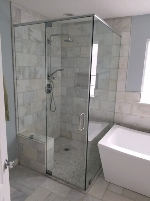 Semi Frameless Shower Enclosure