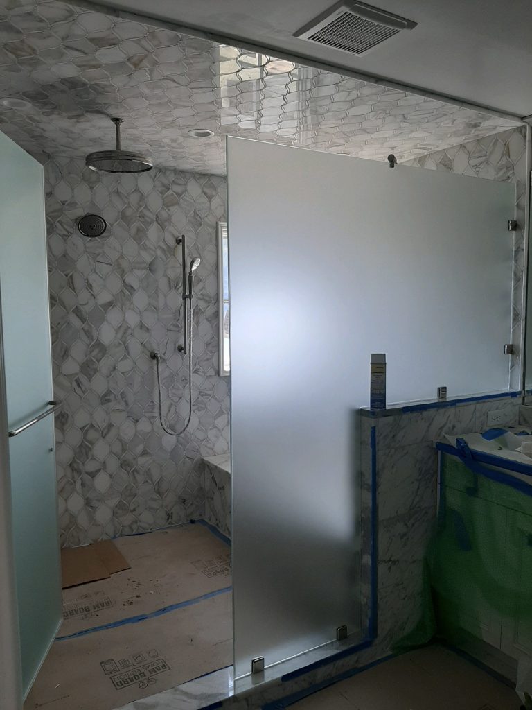 Semi Frameless Shower Enclosure