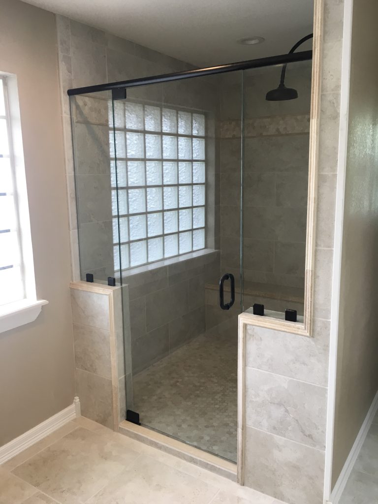 Semi Frameless Shower Enclosure
