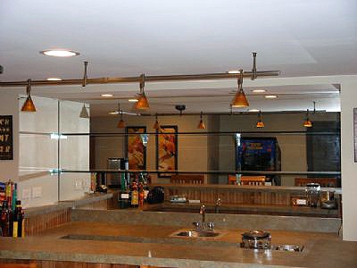 Binswanger Glass Bar Mirror