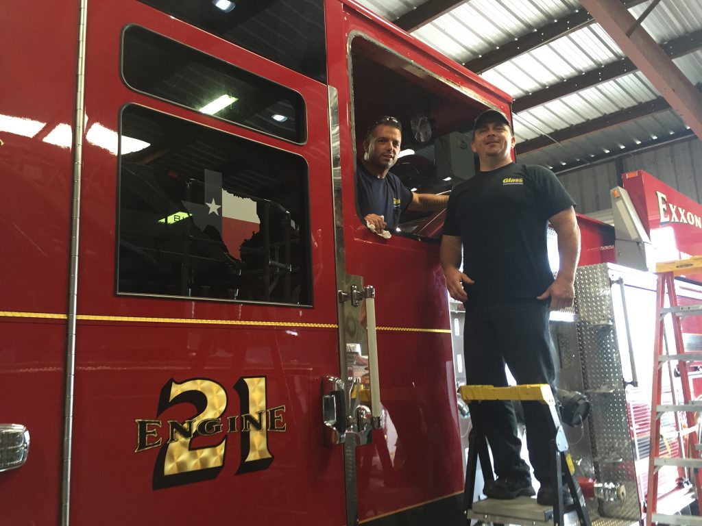 Binswanger Glass - Fire Truck Windshield Replacement