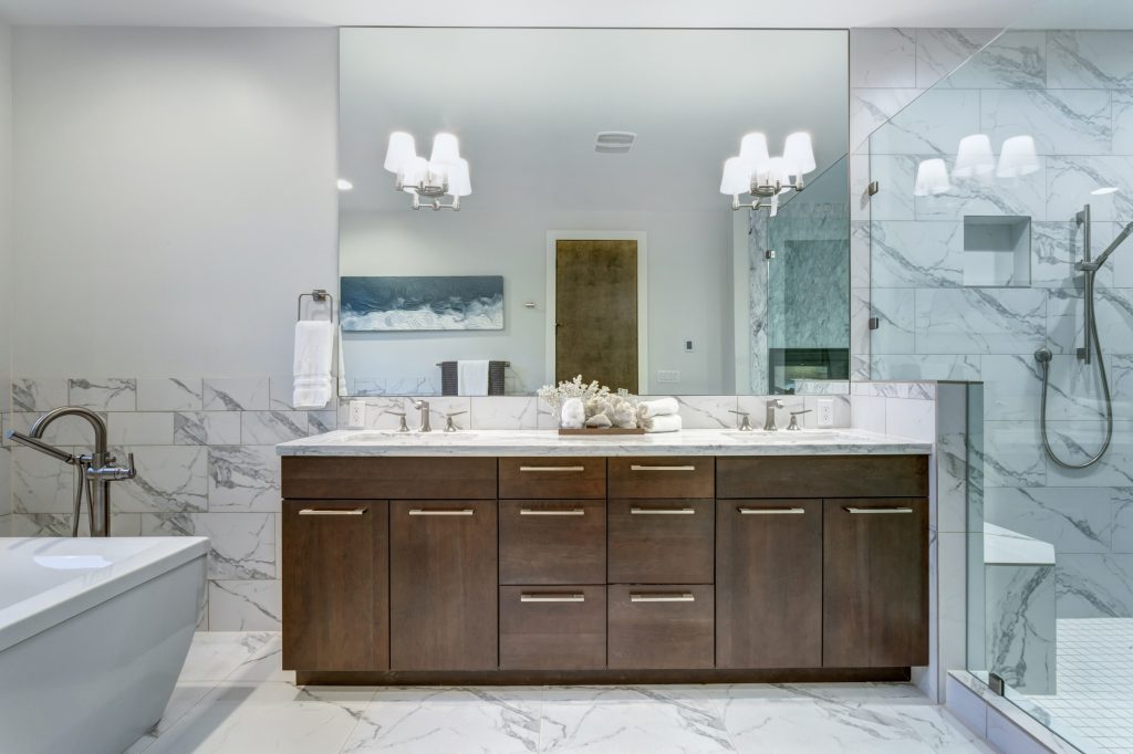 Binswanger Glass - Mirror & Shower Installation