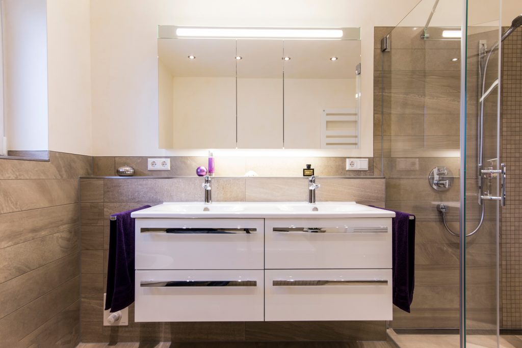 Binswanger Glass - Mirror & Shower Installation