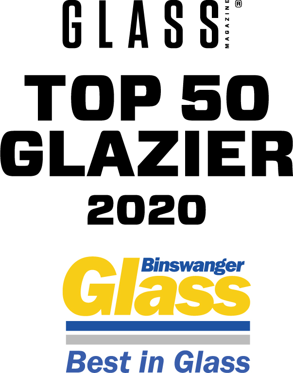 Glass Magazine Top 50 Glazier 2020 Logo