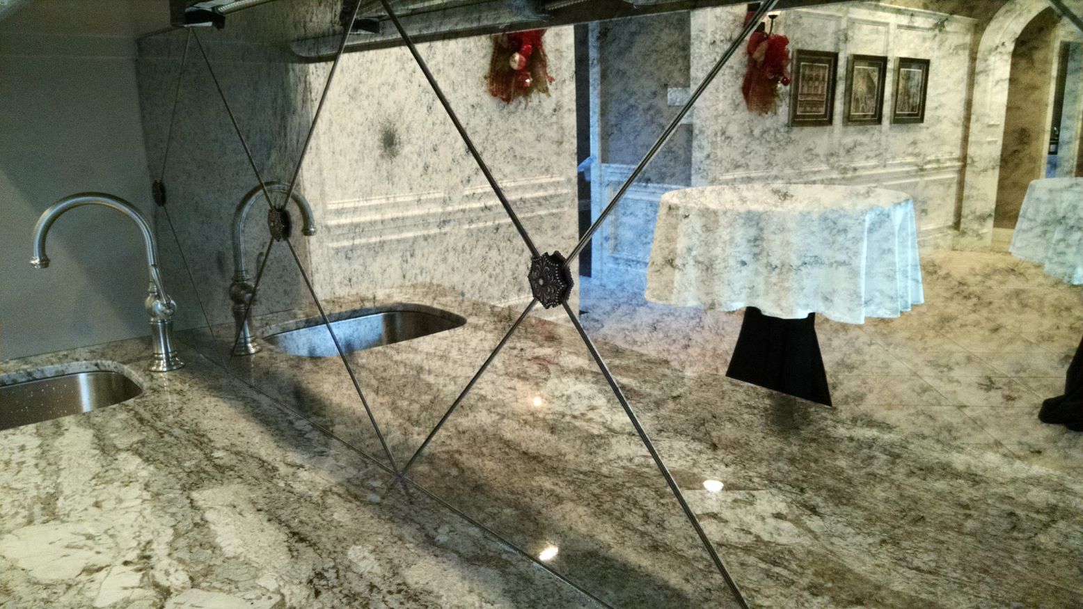 Antiqued Mirror Glass Distressed Glass for Mirrors Binswanger Glass