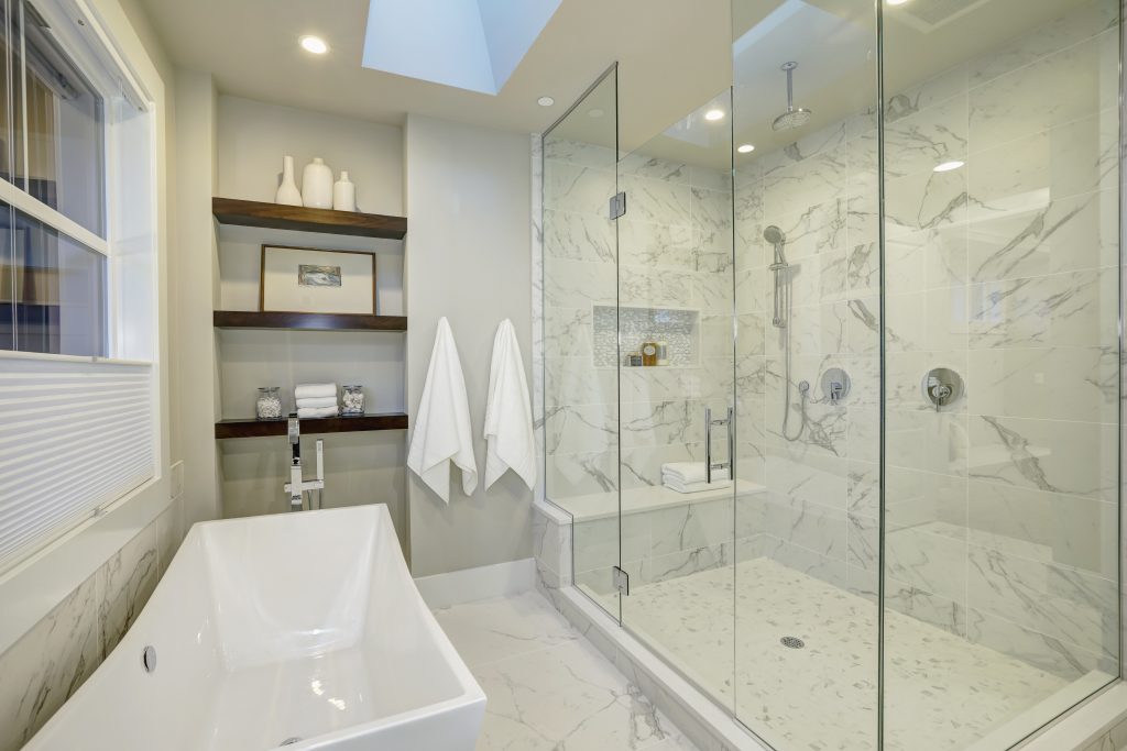 Frameless Shower