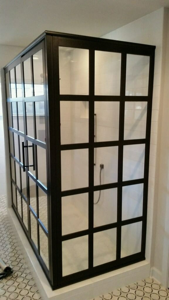 Binswanger Glass Grid Shower