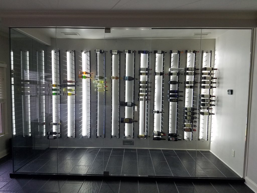 Binswanger Glass Custom Wine Cellar