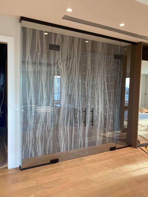 Binswanger Glass Custom Wine Cellar