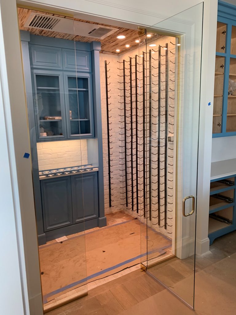 Binswanger Glass Custom Wine Cellar