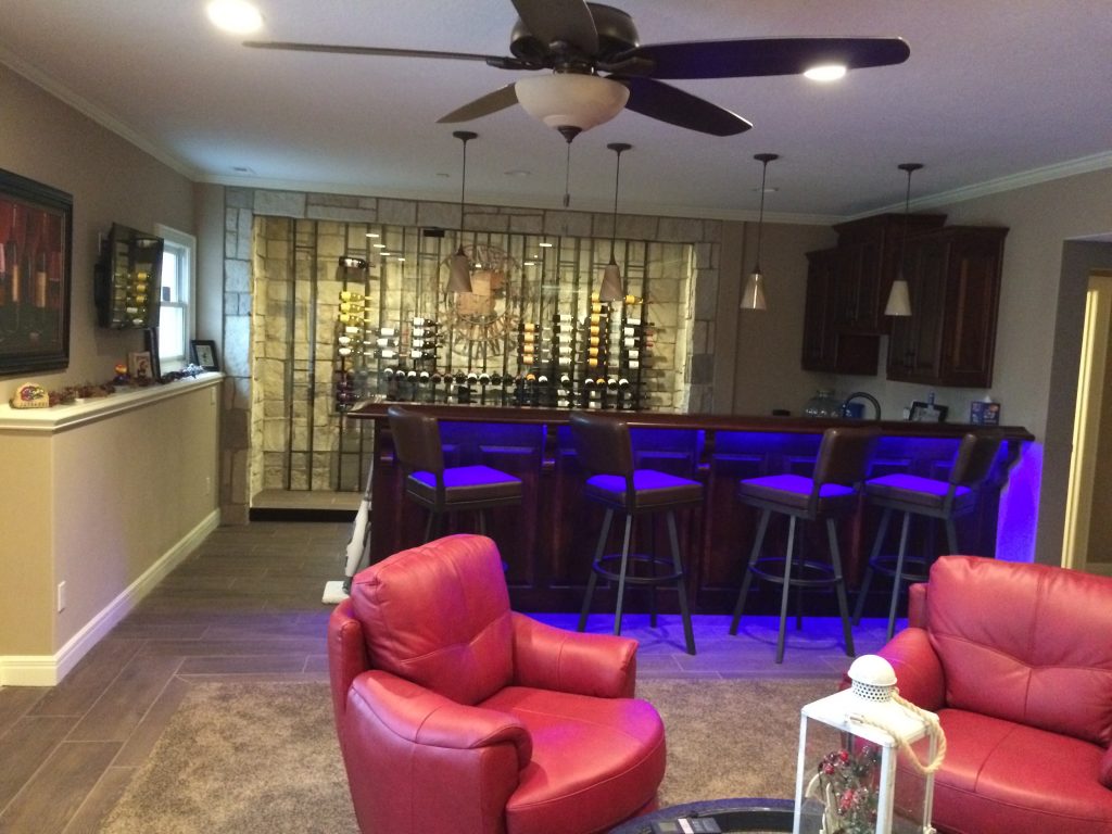 Binswanger Glass Custom Wine Cellar