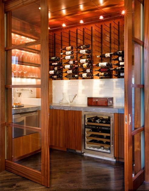 Binswanger Glass Custom Wine Cellar