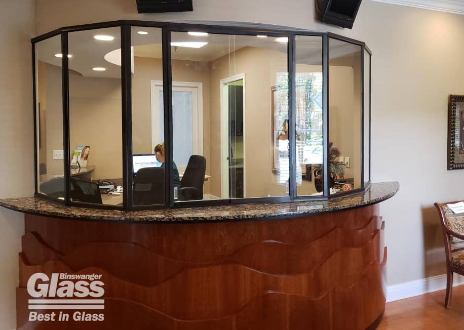 Binswanger Glass - 180-degree COVID Barrier