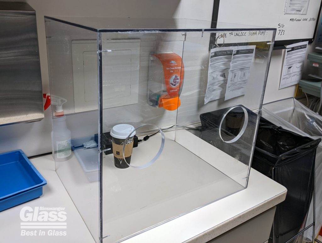 Binswanger Glass - Intubation Box