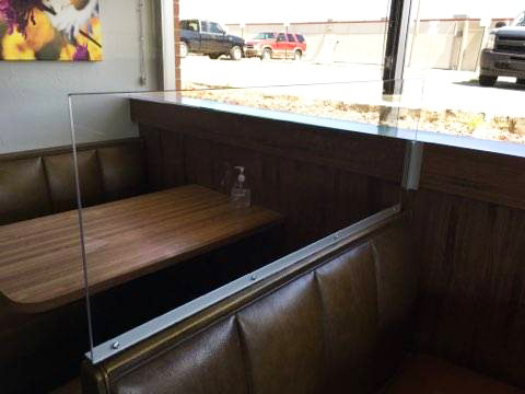 Binswanger Glass Booth Divider Partition