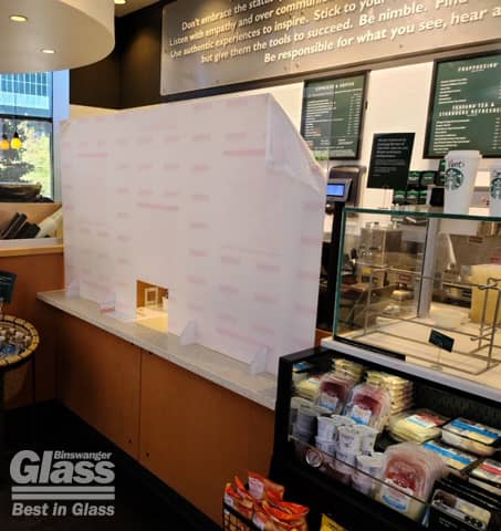 Binswanger Glass Retail COVID Shield