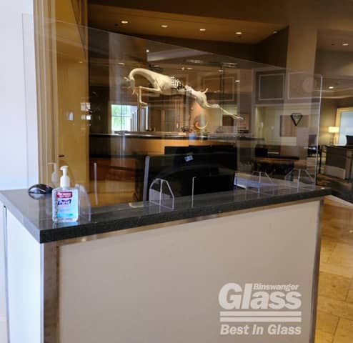 Binswanger Glass Retail COVID Shield