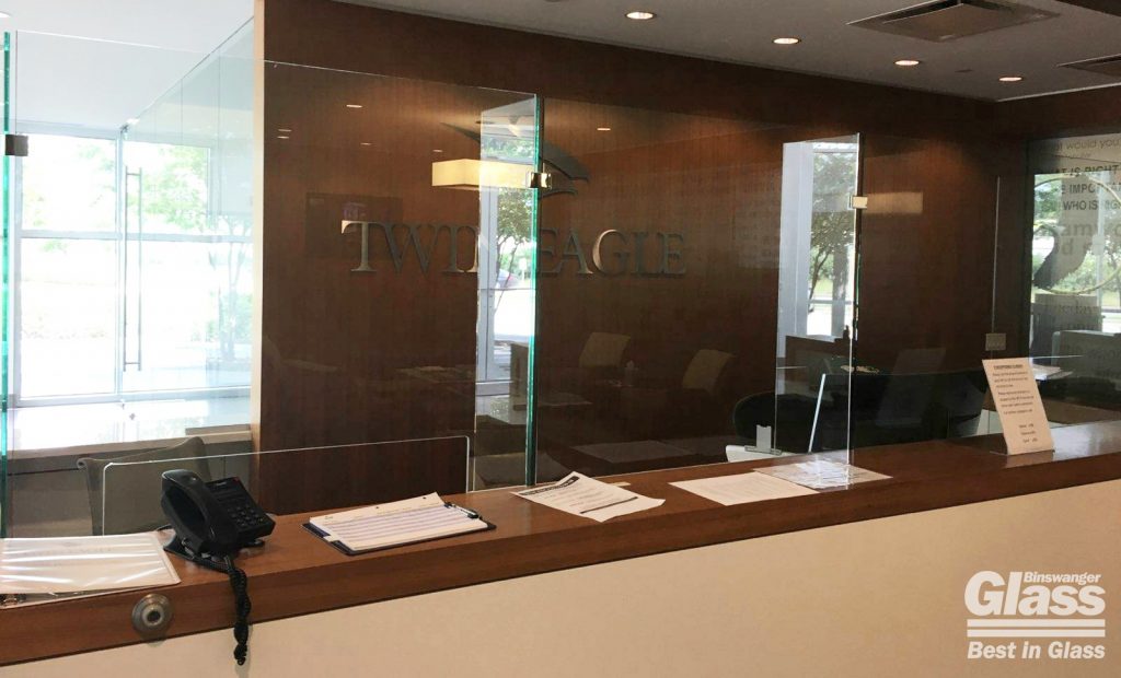 Binswager Glass COVID Partition