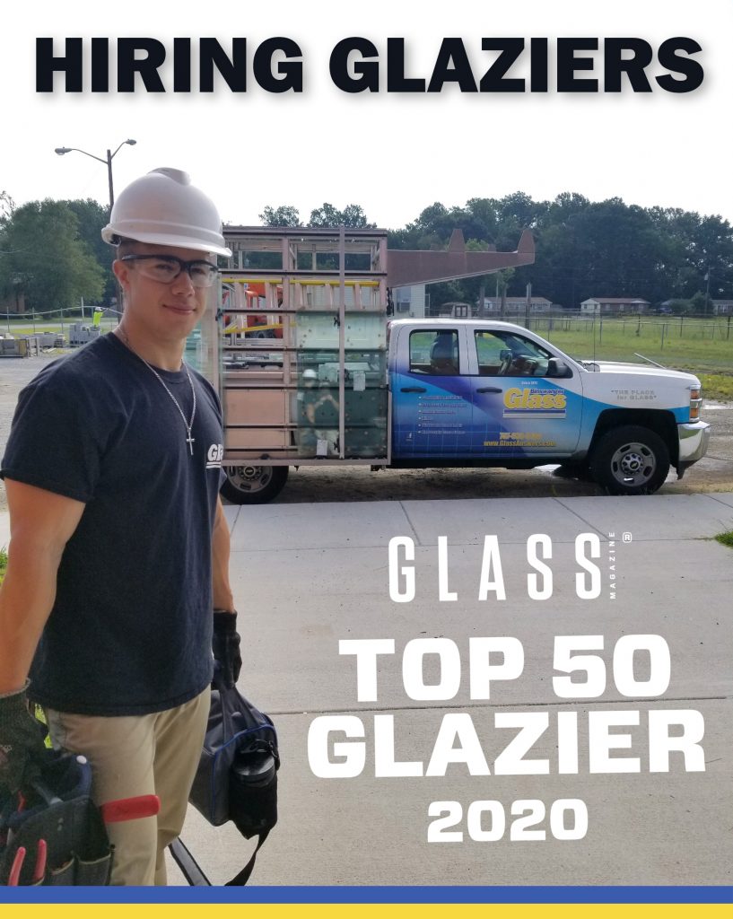 Binswanger Glass is hiring glaziers