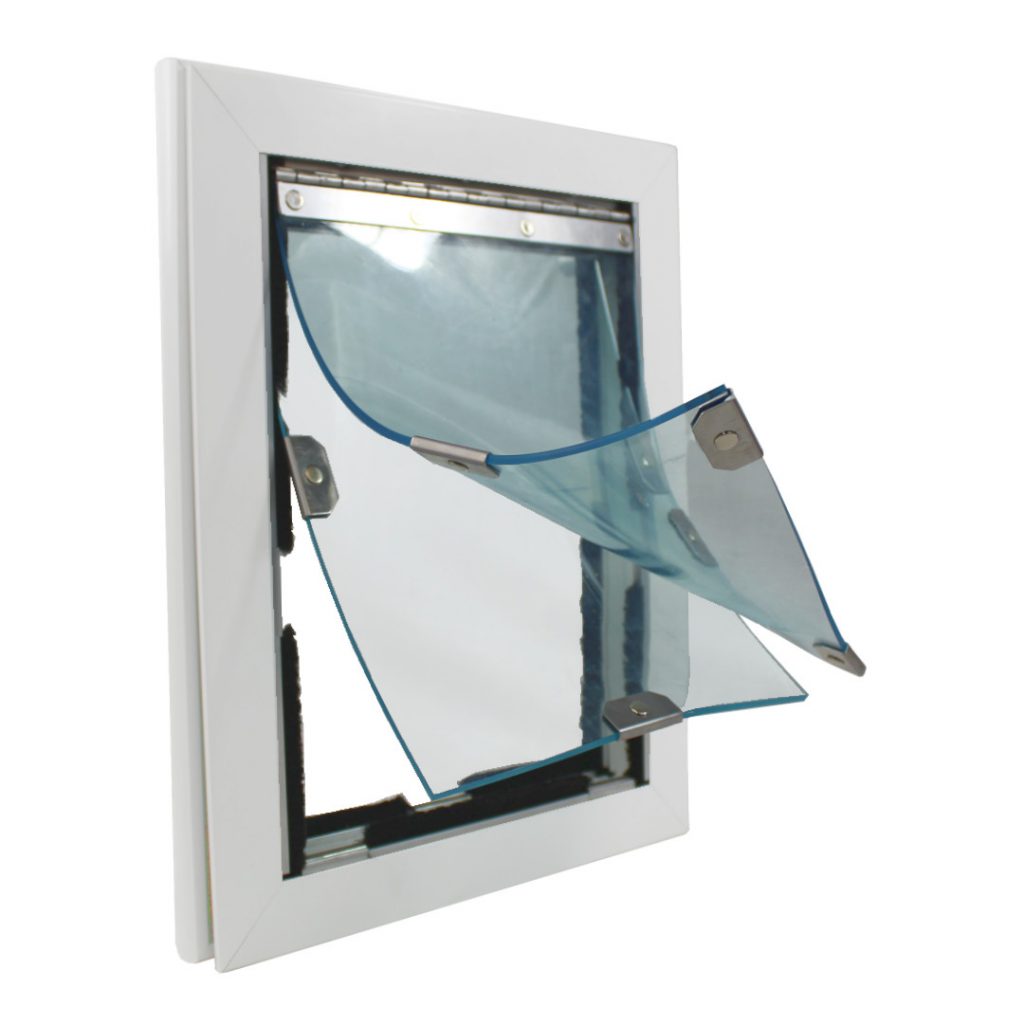 MaxSeal PRO In-Glass Pet Door - Open