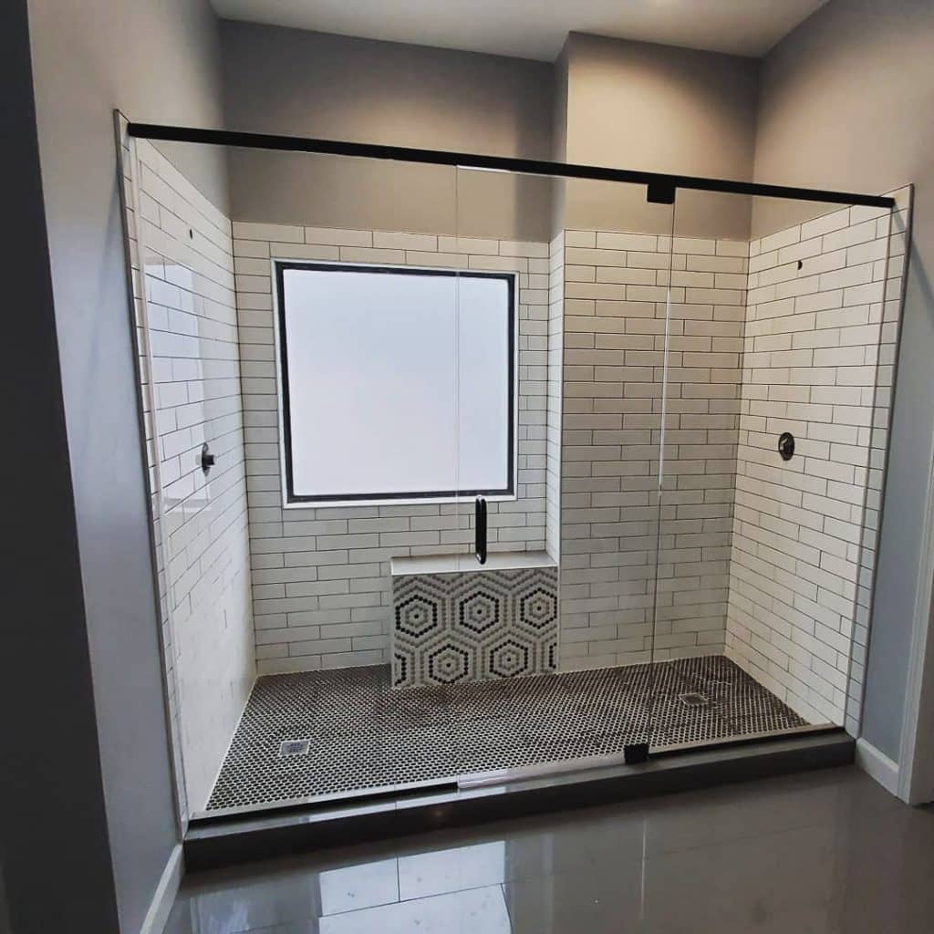 Semi Frameless Shower Enclosure