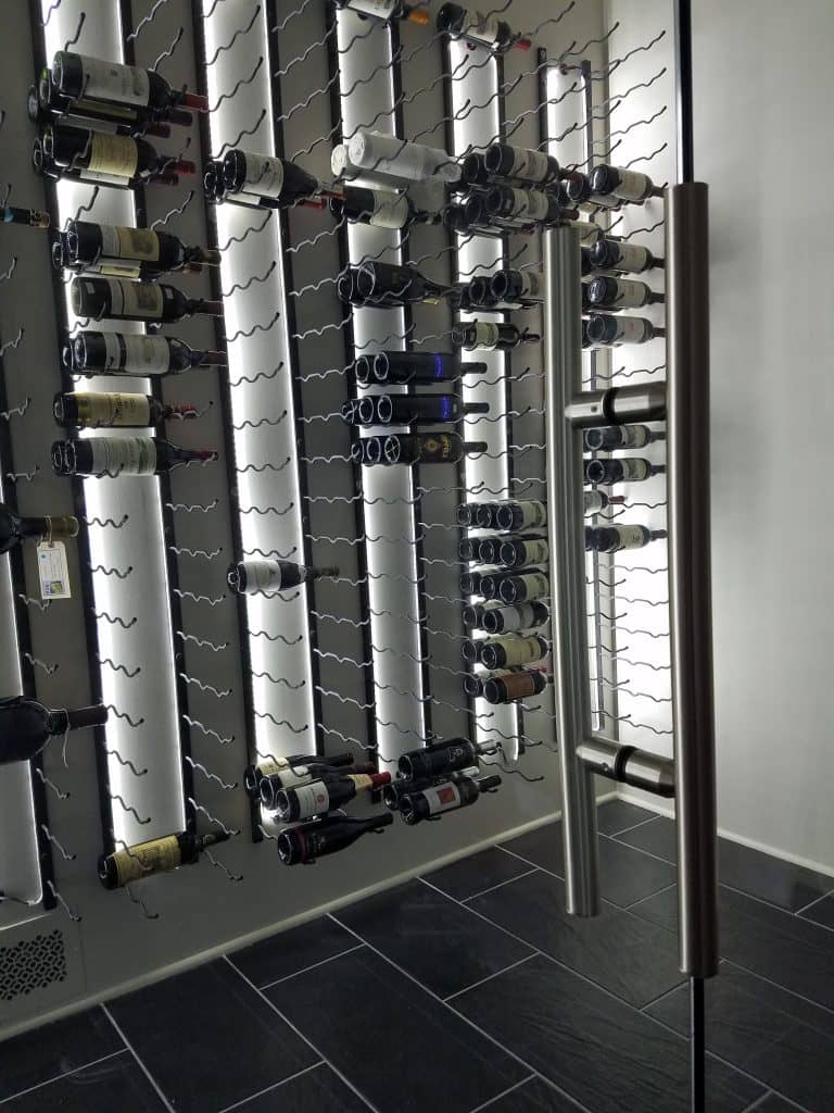 Binswanger Glass Custom Wine Cellar