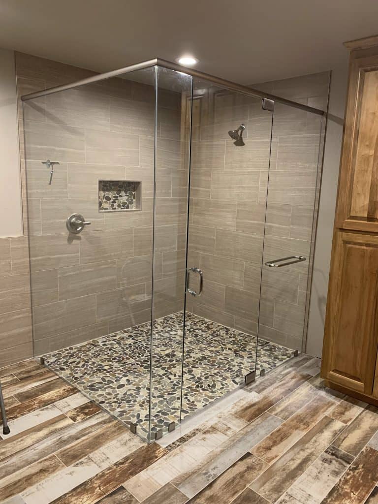 Semi Frameless Shower Enclosure