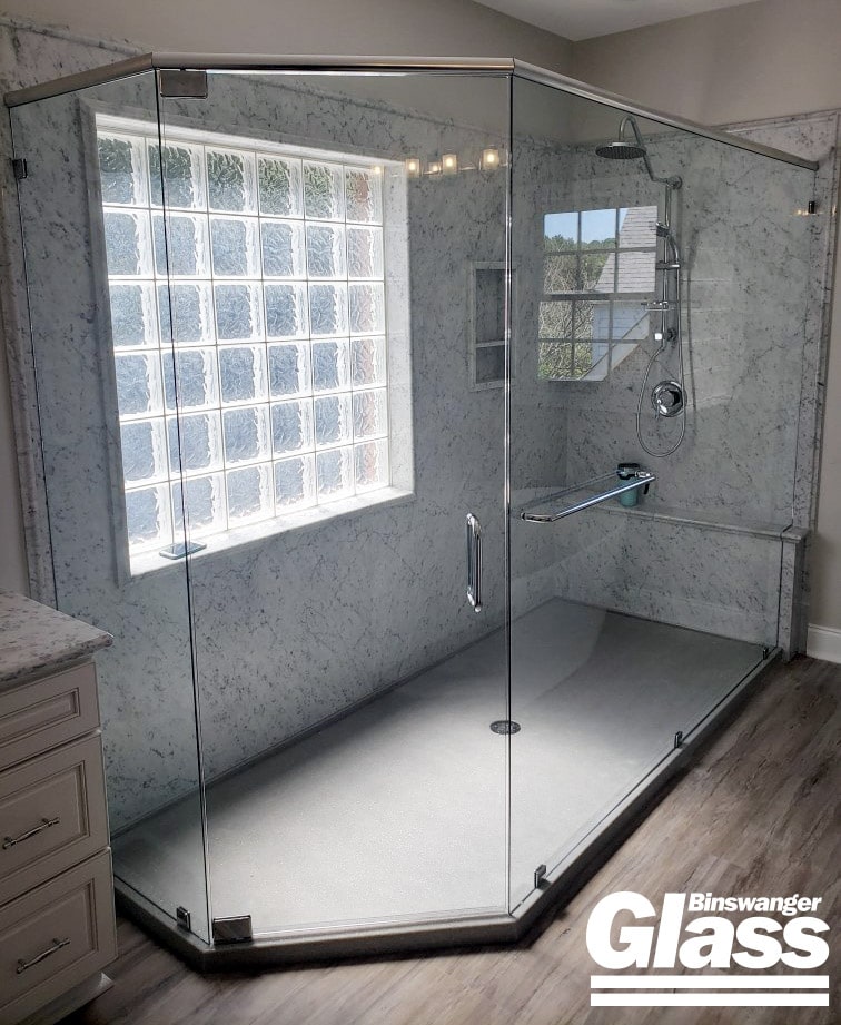Semi Frameless Shower Enclosure