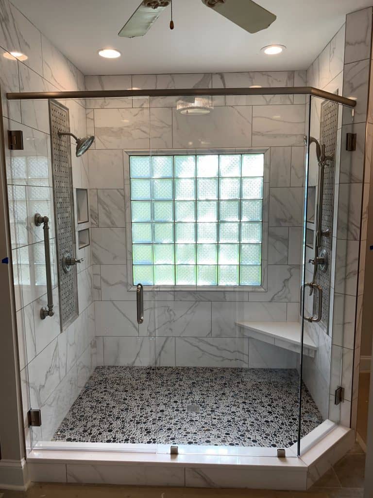 Semi Frameless Shower Enclosure