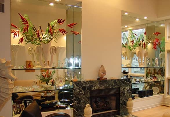 Binswanger Glass Bar Mirror