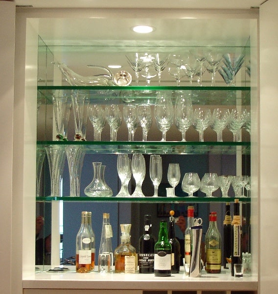 Binswanger Glass Bar Mirror