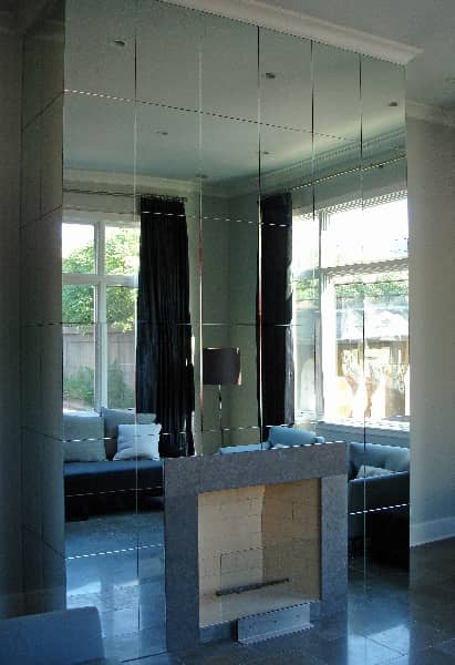 Binswanger Glass Fireplace and Mantel Mirrors (3)