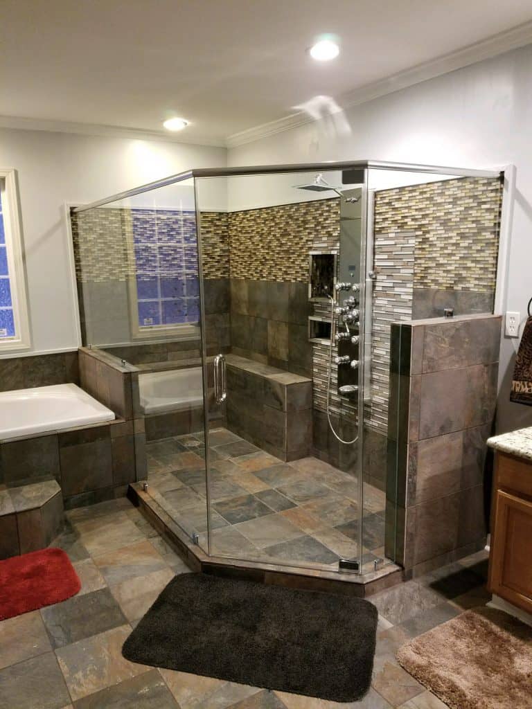Semi Frameless Shower Enclosure