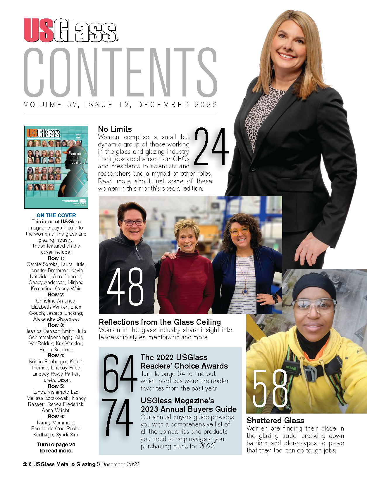 USGlass Magazine  - Women in the Industry - Jennifer Brereton