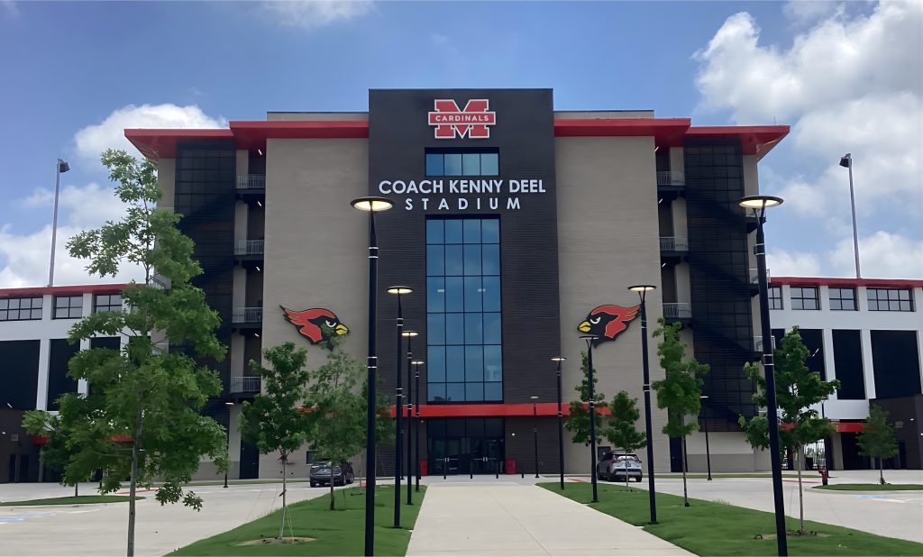 Melissa Isd Coach Kenny Deel Stadium Binswanger Glass